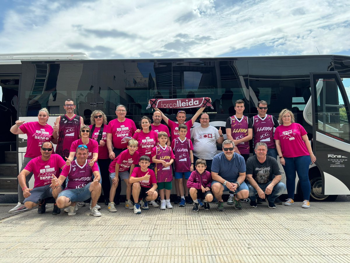 L’afició ja posa rumb a Alacant ‼️

#hemtornat #forçalleida #lebor #leboro #lleida #lleidaesdeplayoff