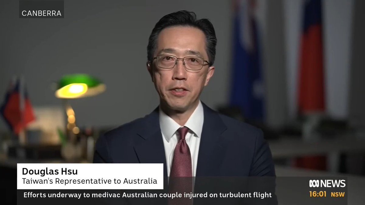 In the face of Chinese military drills, Amb Hsu, in an interview with @abcnews, emphasises Taiwan’s firm commitment to maintaining the status quo, conducting independent foreign policies, and extending an olive branch to Beijing to express our willingness to dialogues.