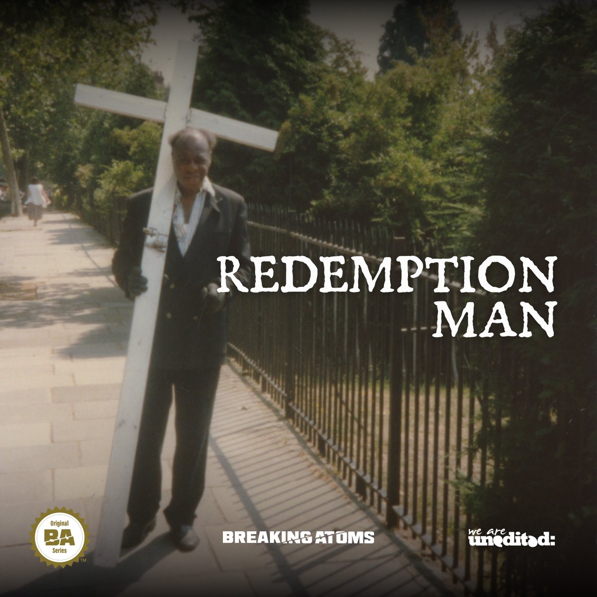 🚨 NEW PODCAST 🚨

The pilot for my first factual narrative podcast series launched today!

#RedemptionMan is about the mysterious man who was seen carrying a large white cross throughout West London for almost 35 years.

Then, vanished...

▶️ LISTEN: pod.fo/e/23f432