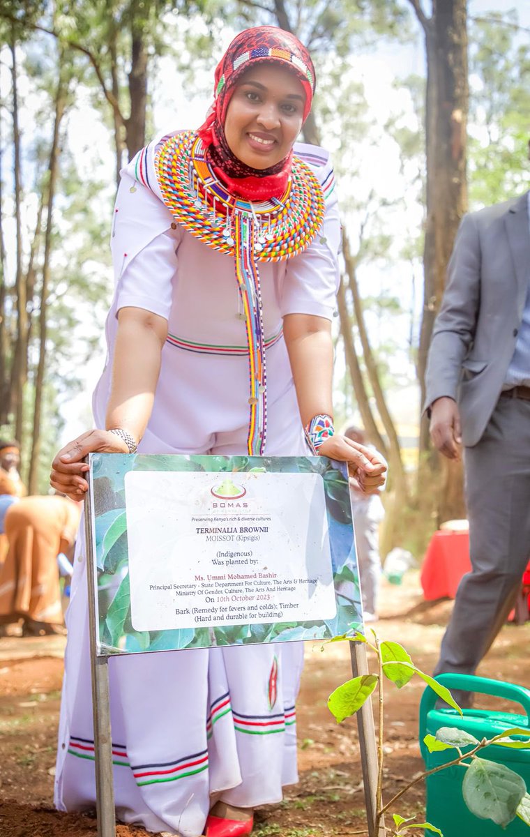 #KEArtsCultureHeritage is interesting to learn, On 22nd June 2023, PS Ummi Bashir @UmmiMBashir launched the indigenous knowledge documentation and digitization agenda in Tharaka Nithi County to promote and preserve culture. According to PS Ummi, the county stands among the fifth