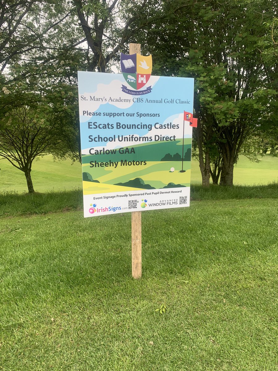 cbscarlow's tweet image. Tee boxes 5, 6, 7 and 8. Thank you for your support.⛳️🏌️‍♂️ #cbsfamily