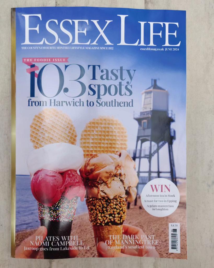 I'm very excited to be featured in the June issue of Essex Life magazine along with five other brilliant Essex authors! ❤️📝 I'm loving that June front cover too, I may have to go and find myself an ice cream ...🍦❤️ #amwritingromance