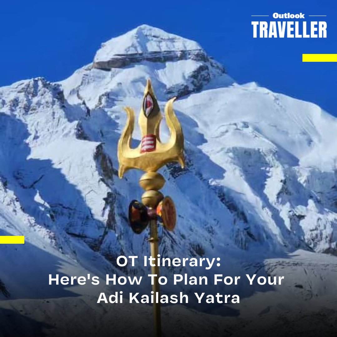 #OTItinerary | Embarking on the Adi Kailash Yatra is more than just a trek; it’s a spiritual odyssey through the heart of the Himalayas, offering an immersive experience in India’s sacred landscapes. 

#OutlookTraveller #Uttarakhand #Travel

outlooktraveller.com/experiences/sp…
