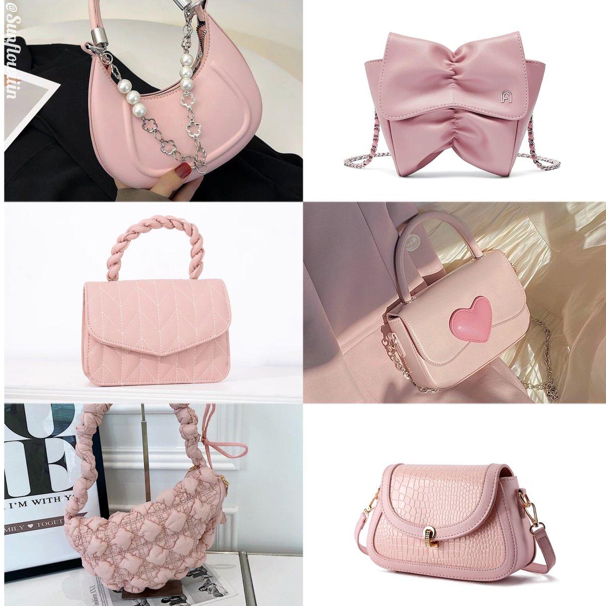 Soft pink series bag

slingbag | handbag | shoulder bag
a thread—