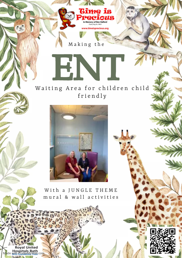 Proud to announce our latest project in <a href="/RUHBath/">RUH Bath 🏥</a> of the refurbishment of the Children's Waiting Area in ENT. #MakingADifference  #togetherwecan