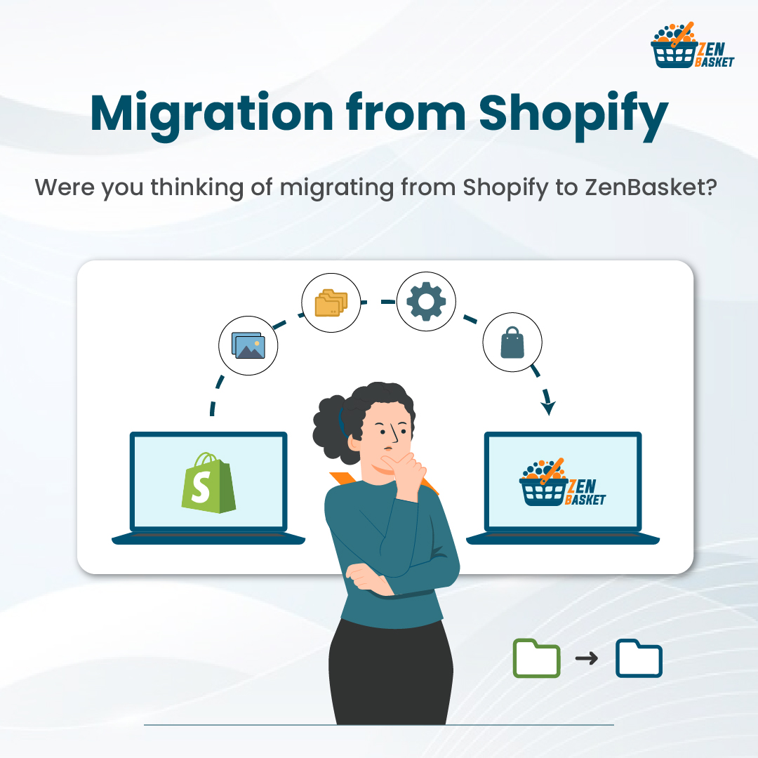 zenbasket's tweet image. Easily migrate your products from Shopify to ZenBasket and enjoy enhanced features and customization. Upgrade your ecommerce business today!

Visit us: getzenbasket.com

#ZenBasket #ShopifyToZenBasket #EcommerceMigration #ZenBasketUpgrade  #OnlineStore #ProductTransfer