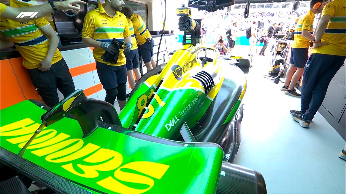 F1's tweet photo. That livery though 🤩

#F1 #MonacoGP https://t.co/Q79k0DwHwC