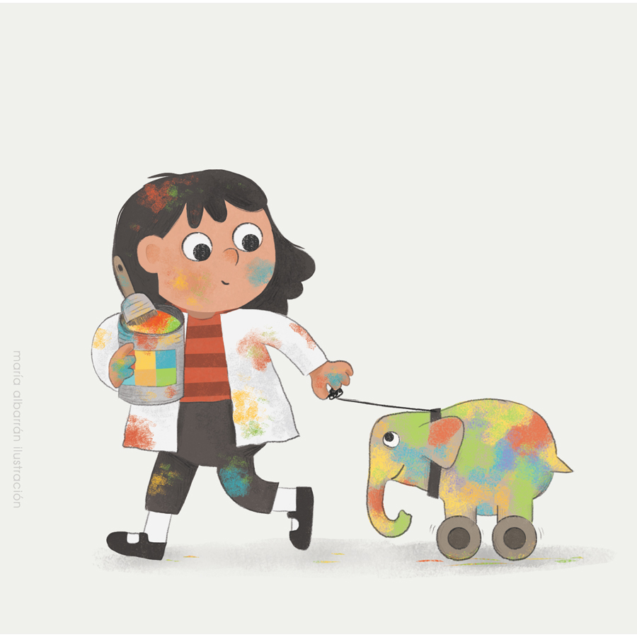 Illustraland's tweet photo. ¿Qué elefante no es de color elefante?🤔

Esta peque forma parte de una ilu repleta de libros, muuuuchos personajes, y guiños a clásicos de la literatura infantil🤍

✨#LIJ #Ilustracion #elmer https://t.co/XwbJSQ76zn