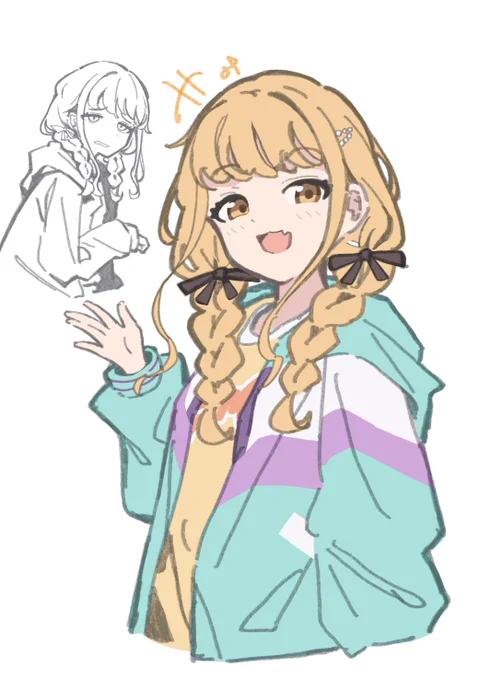 らくがき藤田ことねちゃん #学マス 