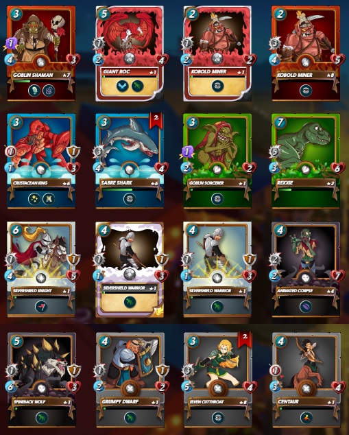 Astreon3's tweet photo. I love the art of #splinterlands! At the time I bought the skin pack for common cards because it was the only one available. #ageofthebattlemage #play2earn #hive #pob #hivegaming #nftgamela #dbuzz #CryptoDBuzz #splintertalk #inleo #hbd #dlike #community #cent #dev #HIVE #DBuzz https://t.co/4lnURH5N2t