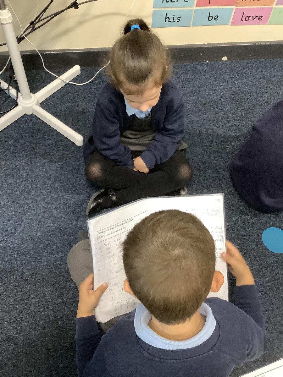 We are very proud of the stories that we have written this week. We asked <a href="/MissRitchieKWP/">Miss Ritchie</a> and <a href="/MrsGothardKWP/">Mrs Gothard</a> if they would like to come and read them. We loved reading our stories to Mrs Gothard’s class. <a href="/KingswoodParksP/">Kingswood Parks Primary School</a> <a href="/MissWalker_KWP/">Miss Walker</a>