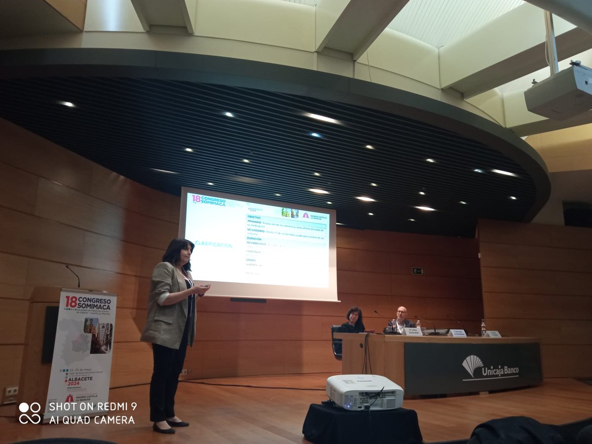 🚩Continuamos con otra interesante Mesa:
"#Cuidadospaliativos. Toma de decisiones (éticas y clínicas) al final de la vida"
👥Moderador:
José Javier de Arriba Méndez
👤Ponente:
Gema Flox Benítez
Cristina Vicente Martín

#18somimaca