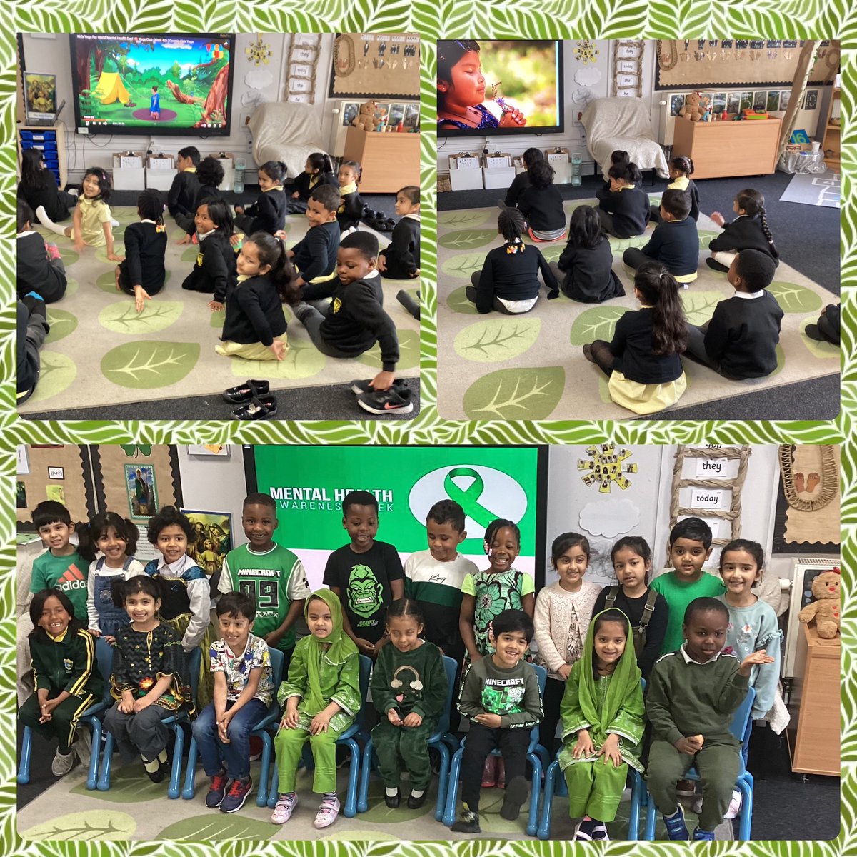 Holy Family Reception (@receptionholy) on Twitter photo We have had a calm and mindful week in Reception. We enjoyed learning about how to keep our minds and bodies healthy. #MentalHealthWeek #wellbeingweek #goinggreen #WellbeingHFB10
<a href="/HolyFamilyScho1/">Holy Family School</a> We have had a calm and mindful week in Reception. We enjoyed learning about how to keep our minds and bodies healthy. #MentalHealthWeek #wellbeingweek #goinggreen #WellbeingHFB10
<a href="/HolyFamilyScho1/">Holy Family School</a>