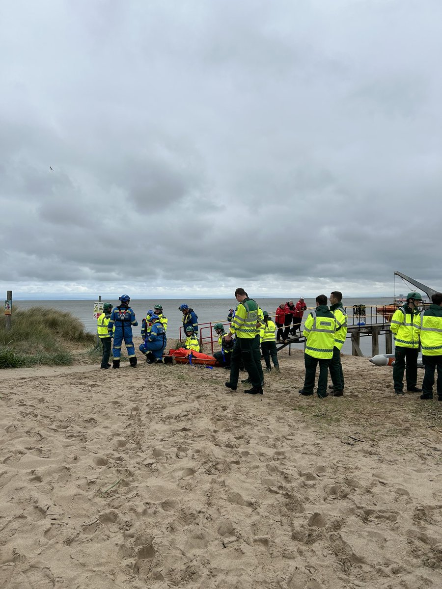 Great day at our Major Trauma Simulation day today.

Explosion in a boiler room and boat crash just two of the scenarios🚑
