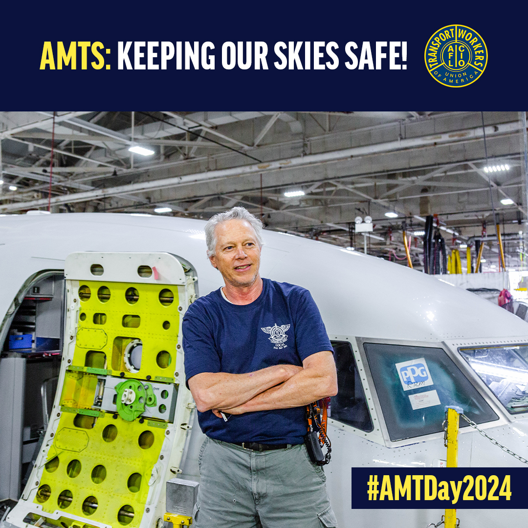 On #AMTDay2024, we salute all the skilled TWU AMT’s who keep our planes soaring ✈️