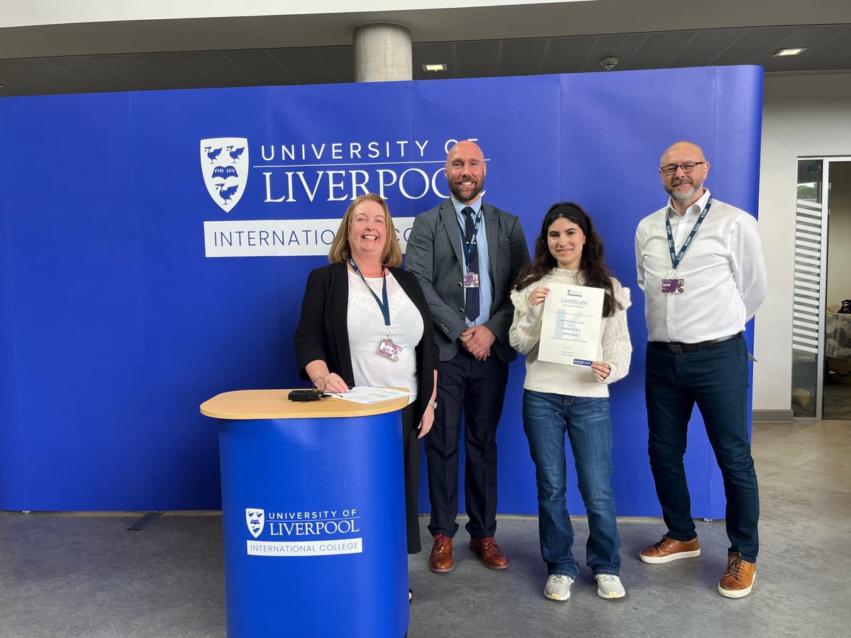 Uni of Liverpool Int College tweet media