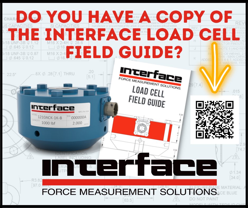 loadcells's tweet image. Do you have a copy of the Interface load cell field guide? Simple, easy, instant help for answering questions about load cell basics, technical support, installation, and answers to FAQs: bit.ly/3P8w5E4

#LoadCell101 #FieldGuide #InterfaceBook #DidYouKnow #Engineering
