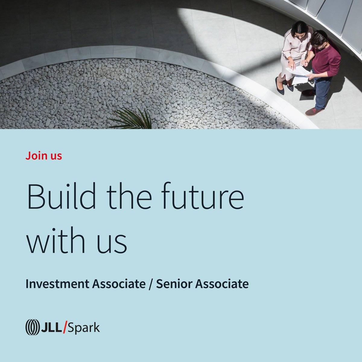 We are hiring an Investment Associate / Senior Associate to join the JLL Spark team.

Apply now → co.jll/4atB4YW

#Recruiting #PropTech #VentureCapital