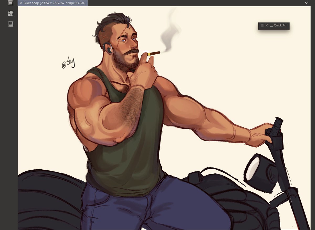 Shyravenn's tweet image. #codsoap for the soul 🧼🏍️ 
#digitalart #CoDfanart