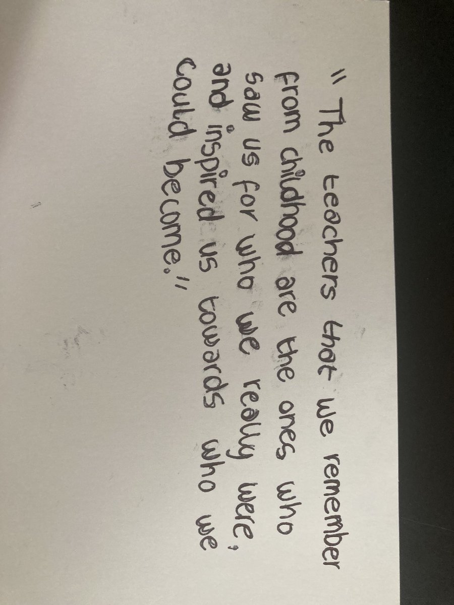 mikesmith_9's tweet photo. Some very kind words from my students today during their leavers celebrations. https://t.co/Qqs4jgZEzN