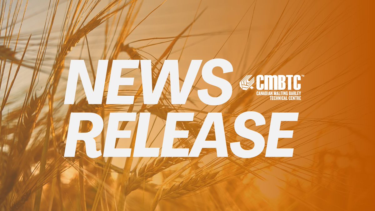 canadianbarley's tweet photo. FOR IMMEDIATE RELEASE

CMBTC to Strengthen International Partnerships With Seminar in China. 

https://t.co/NNiXhG8CDq

@AlbertaGrains @SaskBarley @mb_cropalliance 

#cdnag https://t.co/kRt3b6UXup
