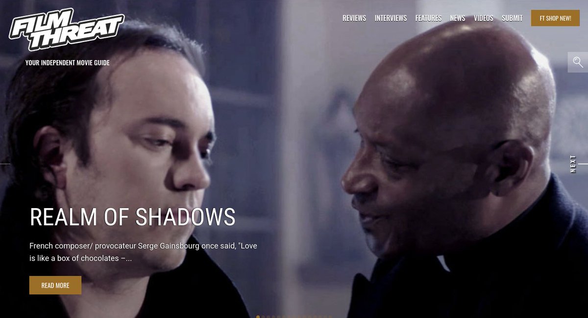 '…relationship-seeking hero of sorts who goes through years of life, loves, and suffers pangs of regret and death…' Terry Sherwood travels through the Realm Of Shadows. filmthreat.com/reviews/realm-… #SupportIndieFilm #RealmOfShadows #Thriller