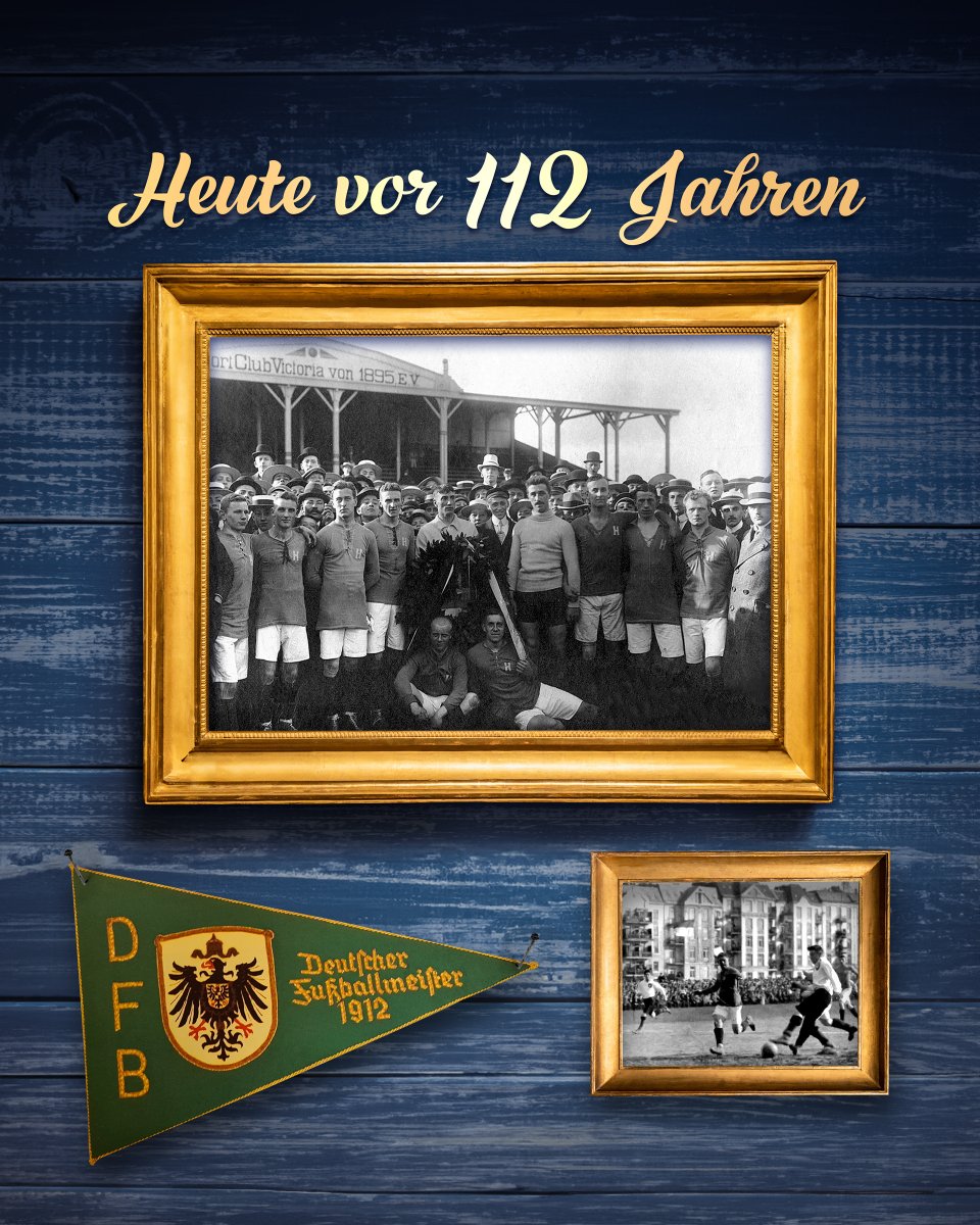 Heute im Jahr 1912: Als erster Verein aus Norddeutschland wurde Holstein Deutscher Meister! 📜 Heute – 112 Jahre später: Als erster Verein aus Schleswig-Holstein steigen wir in die Bundesliga auf! ❤️ _ #K1ELAHO1