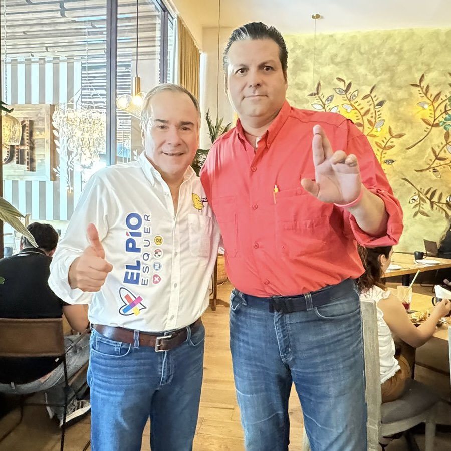 Un gusto estar en Culiacán con mi querido amigo y próximo Diputado Federal <a href="/SergioPioEsquer/">Sergio Pío Esquer</a> 🐥🇲🇽

¡Es hora de defender el Campo y luchar por el mejor #México posible! Este 2 de junio tenemos una cita con la democracia y el futuro de nuestro país. 

Vota por #SergioPioEsquer,