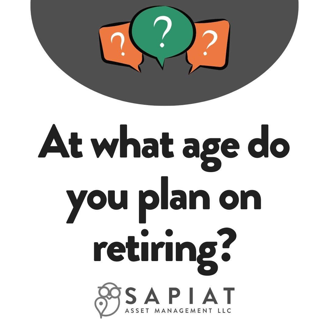 Wondering at what age you should retire? It's a personal journey that depends on your unique financial landscape and life goals. Sapiat Asset Management can help guide you through making this pivotal decision with confidence and clarity. #RetirementPlanning #SapiatAsset