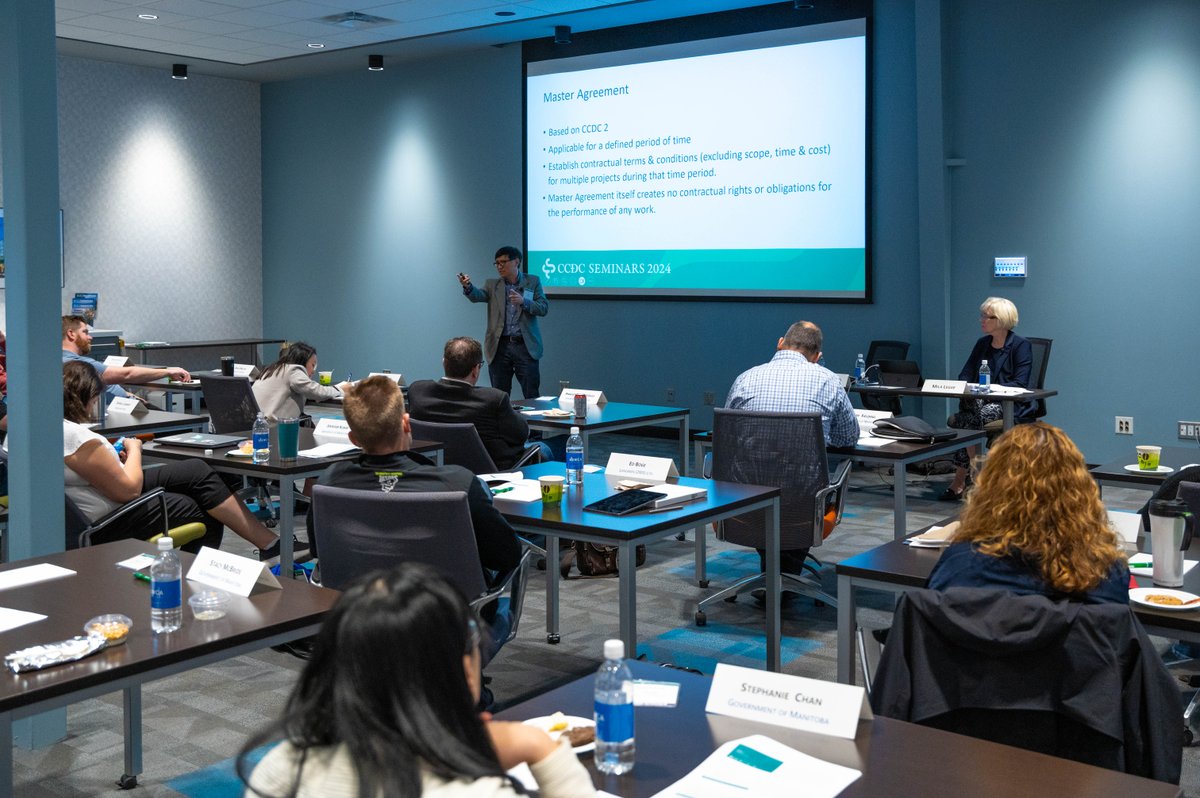 The CCDC Seminars wrapped up on a high note! 🎉 Thank you to all attendees, LCAs, and the CCDC team. With 28 seminars nationwide and 872 attendees, we explored new contracts and guides with document authors.