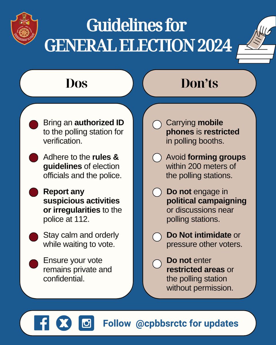 'Guidelines to remember this General Elections 2024' #generalelectionguidelines #election2024 #generalelectio2024
