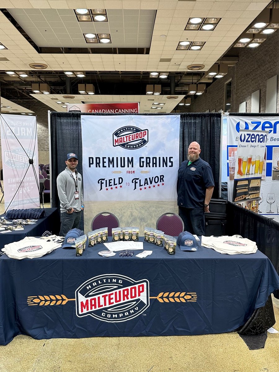 Check out Dustin Craft, Mountain Craft Sales Manager, and Jeff Wysocki, Director of Craft Sales at the Canadian Brewing Awards and Conference!
Stop by the booth today and tomorrow to pick up samples and swag!
#craftbeer #craftbrewery #canadacraftbeer #malteuropmaltingco