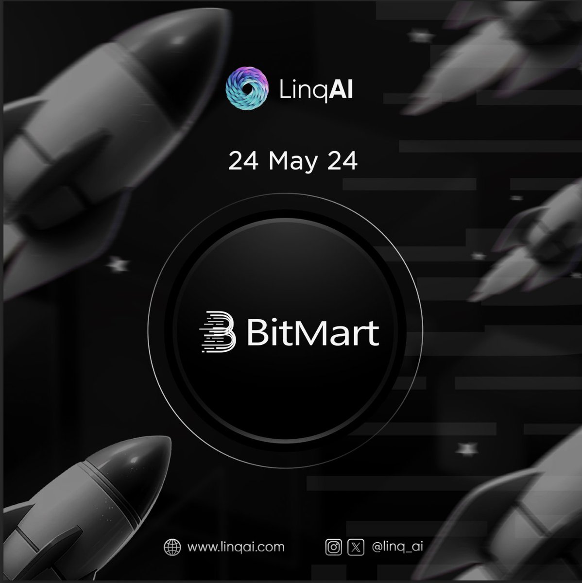 🔥 TRADING LIVE Thanks to @BitMartExchange for such a smooth launch ❤️🦾🫂 #AI #Web3 $LNQ