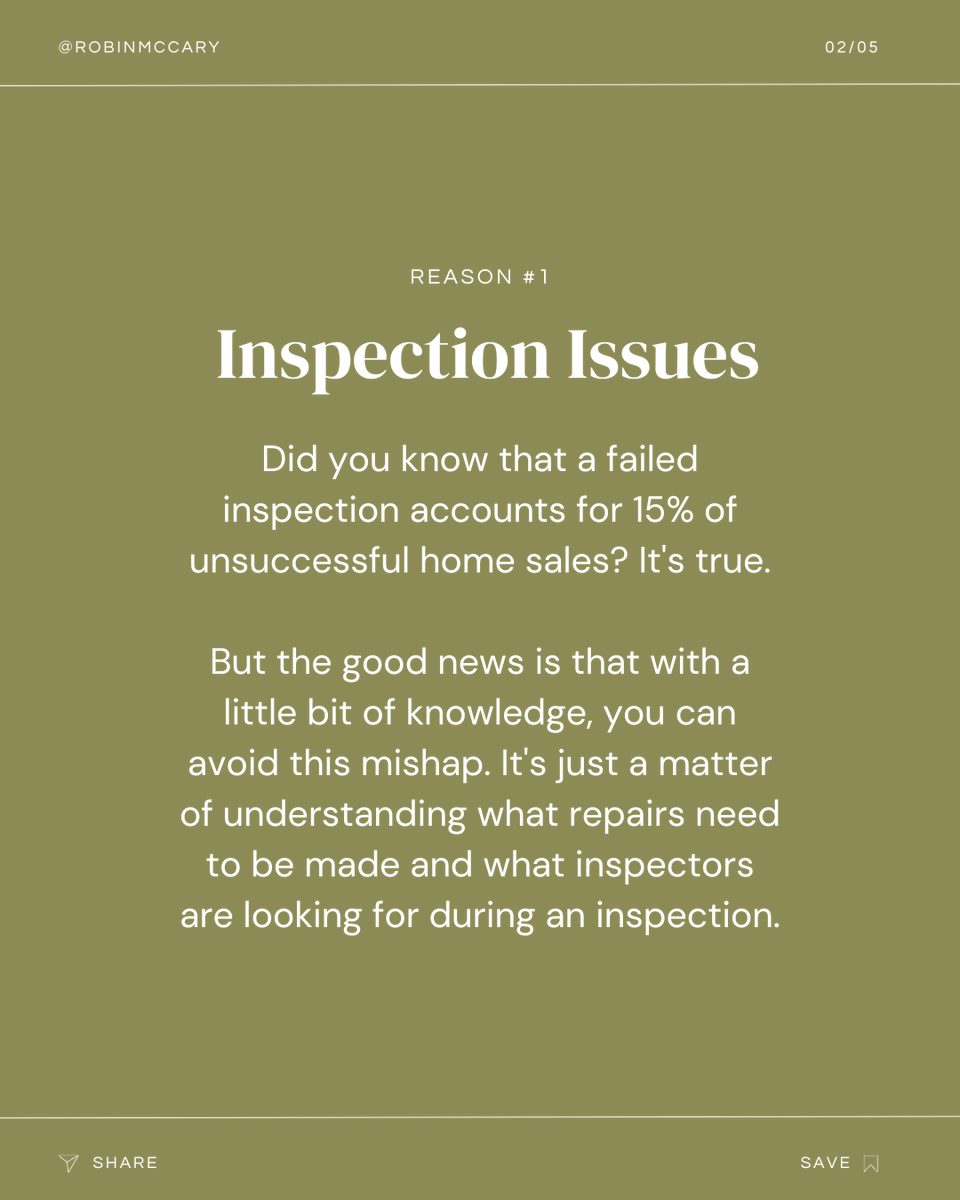 Robin_McCary's tweet photo. "Under Contract" doesn't always mean SOLD. 😮 Here's what could go wrong – and how to avoid a deal falling through

Robin McCary | 818.974.0613
eXp Realty | DRE #01451230

#realestate #robinmccaryrealestate #homesellingtips #homeowneradvice #undercontract #realestateagent https://t.co/wkI1O3WjpC