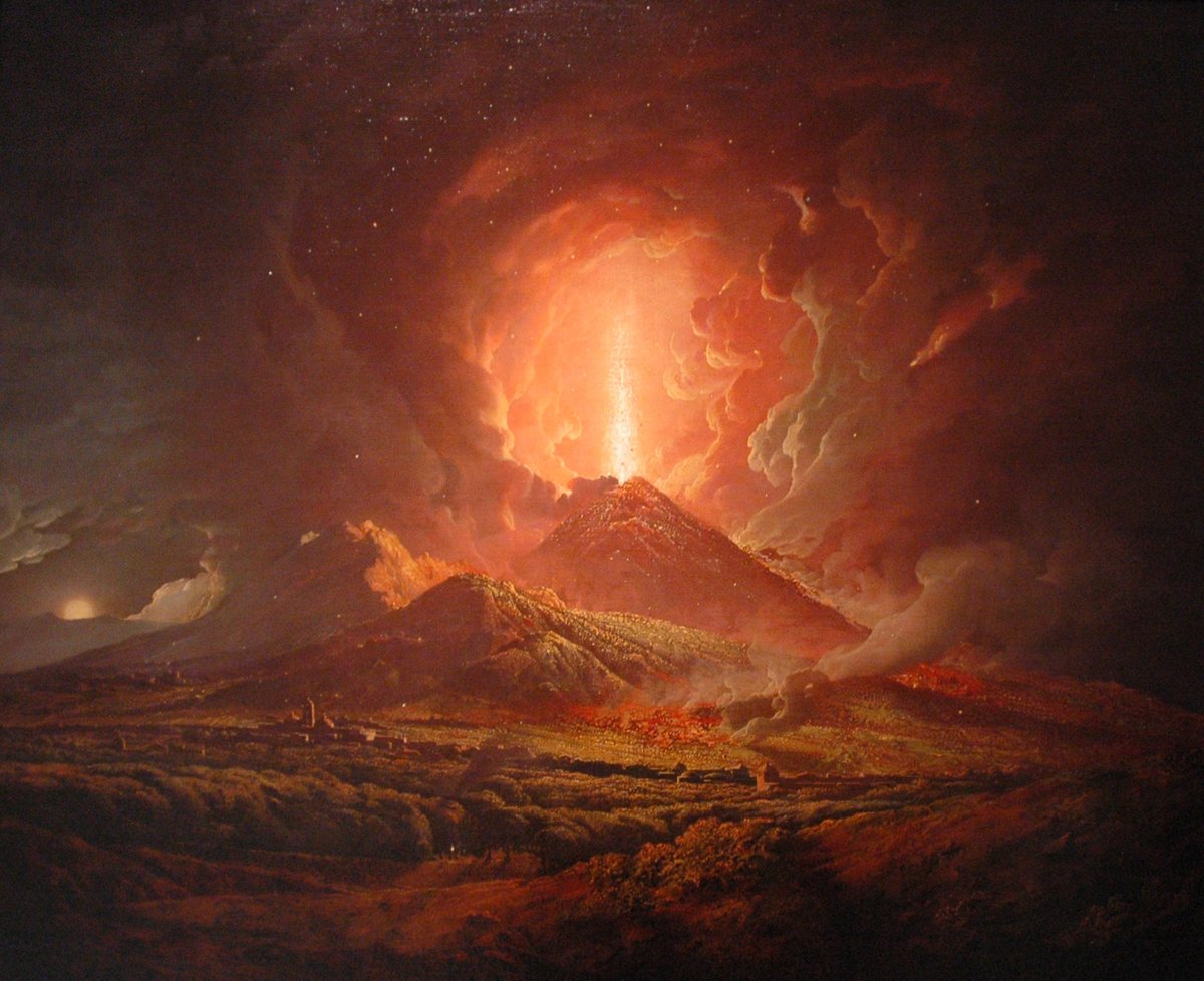Vesuvius from Portici wikiart.org/en/joseph-wrig…