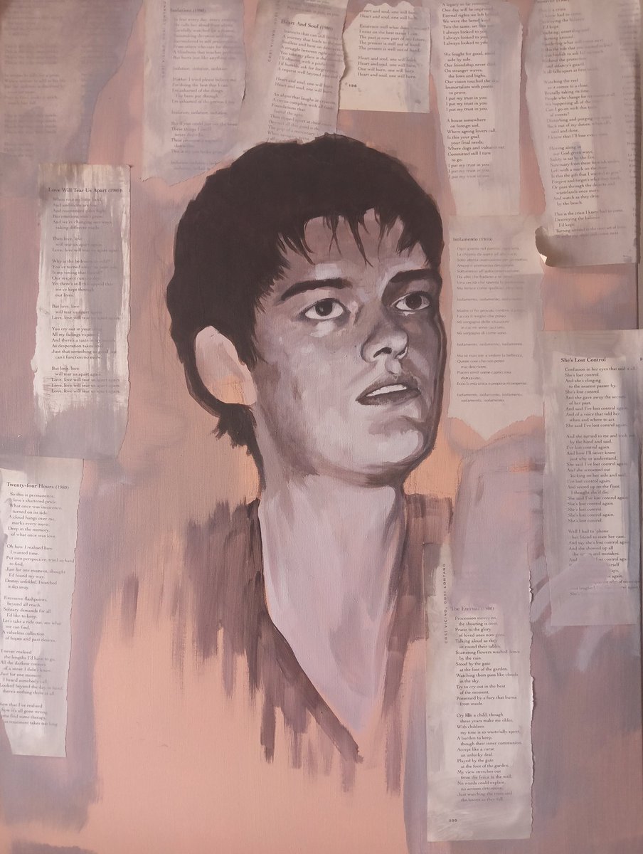 planetoftheap15's tweet photo. "Ian"
(2024)
Tecnica mista su tela, 50x70 https://t.co/uA669GMwje