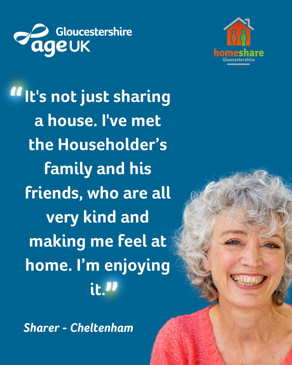 Homeshare Gloucestershire tweet media