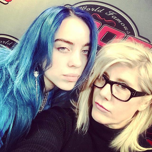 FREE LISTENING now-6/3 @SIRIUSXM! Join me now on channel 6 @PopRocksOnAir Fresh Popped Friday! Hear the latest @twentyonepilots @CageTheElephant @wallowsmusic & Rosecoloredworld. Plus subscribers can listen to @billieeilish radio on the app. Billie and I a few years back.