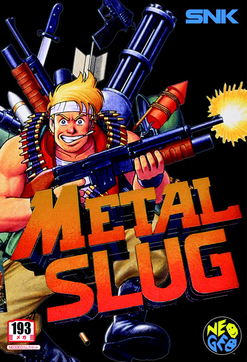 #MetalSlug Super Vehicle-001 for #NEOGEO AES was released in Japan 28 years ago (May 24, 1996)    

#TodayInGamingHistory #OnThisDay