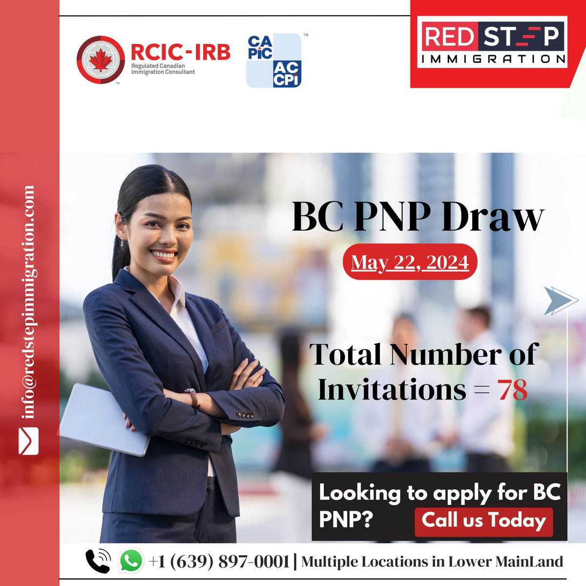 _Redstep's tweet image. Exciting news! 🌟 The latest BCPNP updates are here. Stay tuned to see how these changes can benefit your immigration journey with Redstep Immigration. 🇨🇦
.
.
#BCPNP #ImmigrationUpdate #RedstepImmigration #Canada #homemaker #StudyVisa #expressentry #workvisa