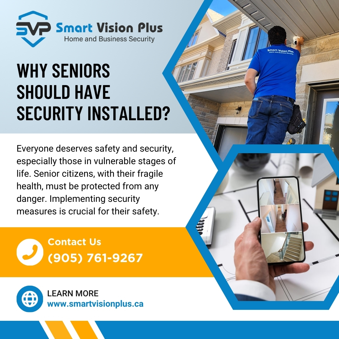SmartVisionGTA's tweet image. Here are just a few reasons how #SecuritySystems are beneficial to #seniors 🧓

🔒 Read More: smartvisionplus.ca/blog/why-senio…

#SmartVisionPlus #SeniorSecurity #Security #CCTV #HomeSecurity #SecuritySystemInstallation #SecurityInstallation #TorontoSecurityInstallation #SecurityInstall