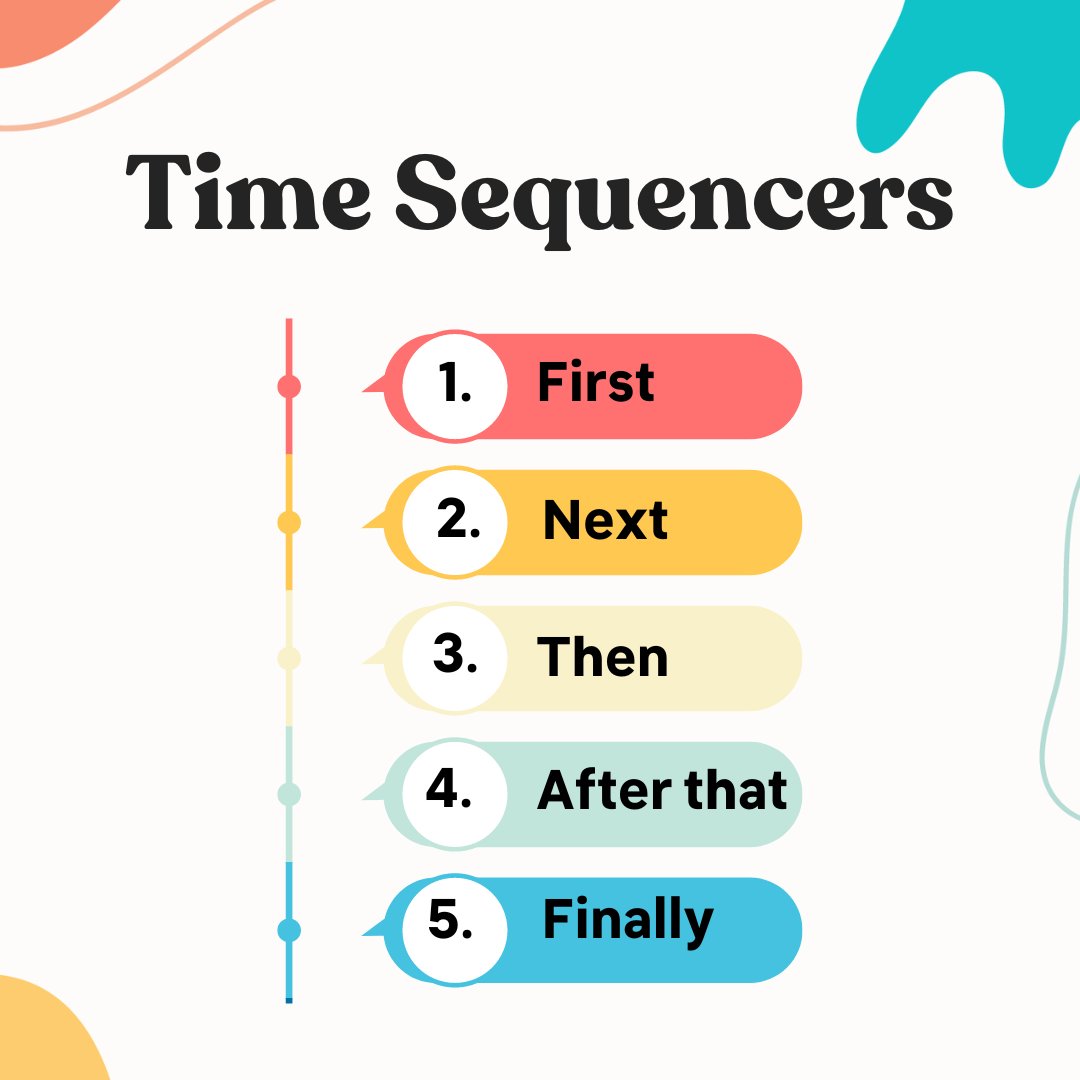 AEC_English's tweet photo. เวลาเขียนบรรยายขั้นตอน
ใช้ Time Sequencers แบบนี้ได้เลย 
กด save โลด อันนี้ดีมาก! https://t.co/hoepwqEtPq