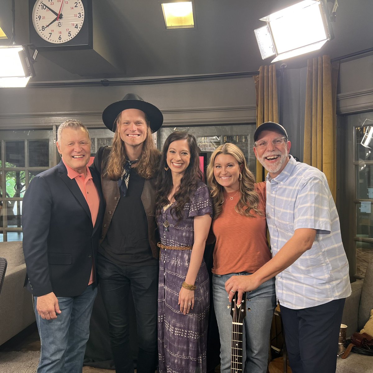 imaginariesband's tweet photo. Thank you @WSMradio @CircleAllAccess #Nashville for having us on “Coffee, Country and Cody” this morning! We had a blast! Now off to Evansville, IN to kick off the tour at @MojosBoneYard tonight @ 7pm! 🚐🎶 #wsmradio #circleallaccess #wheelstothepavement #tour #theimaginaries https://t.co/J2ROa9wY8X