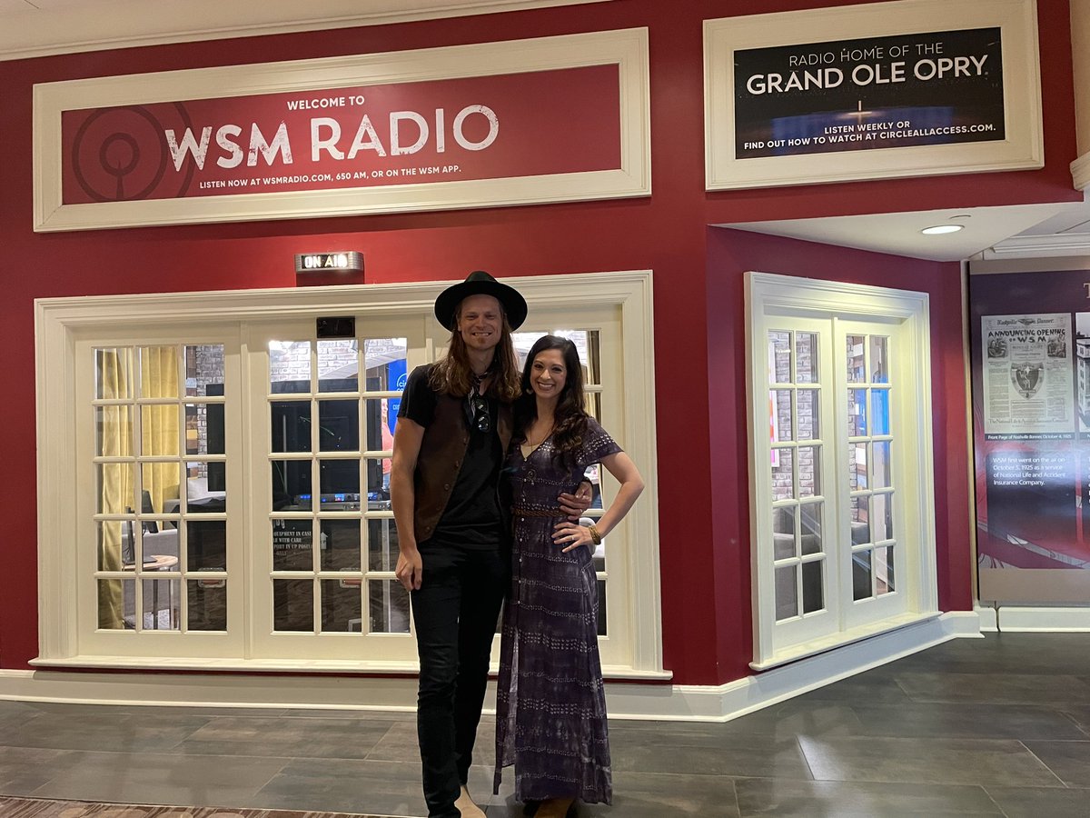 imaginariesband's tweet photo. Thank you @WSMradio @CircleAllAccess #Nashville for having us on “Coffee, Country and Cody” this morning! We had a blast! Now off to Evansville, IN to kick off the tour at @MojosBoneYard tonight @ 7pm! 🚐🎶 #wsmradio #circleallaccess #wheelstothepavement #tour #theimaginaries https://t.co/J2ROa9wY8X