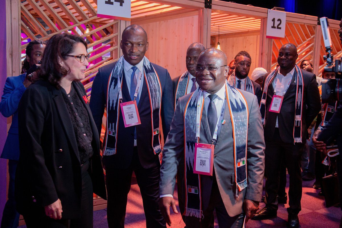CIVvivatech's tweet photo. En images, la rencontre entre les Ministres M. Kalil Ibrahim Konate et M. Mamadou Touré et la secrétaire d'État française.

N'hésitez pas à partager vos impressions et vos encouragements dans les commentaires !

#Vivatech2024 #CoteDIvoire #Innovation #Numérique #Startup https://t.co/9i0wBnPT8H