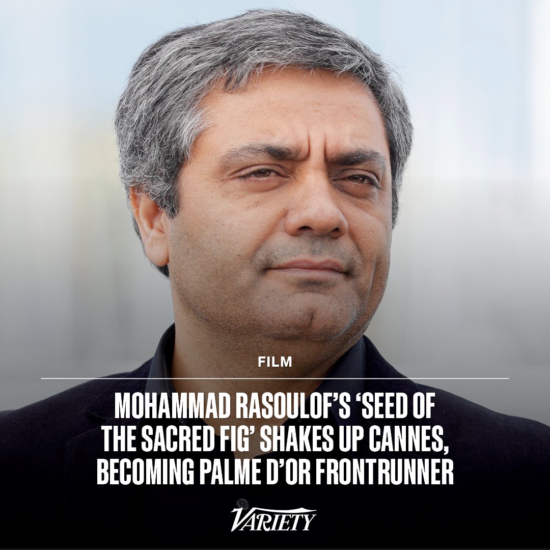Mohammad Rasoulof's “The Seed of the Sacred Fig” earned a rapturous 12-minute standing ovation at its Cannes Film Festival premiere. 

Rasoulof risked his life by appearing at the Cannes premiere as he recently fled Iran to avoid an eight-year prison sentence for making the film.