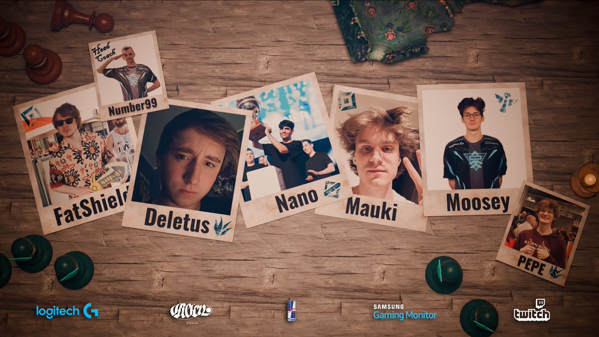 We would like to introduce our valiant soldiers embarking on this epic journey through "The Snapshots of History", a quest that will be remembered for generations. Please welcome:

Toplaner 🗡️ <a href="/FatShieldLoL/">FatShield</a>
Jungler 🍃 <a href="/JgDeletus/">Deletus</a>
Midlaner 🧙‍♂️ <a href="/OnePunchNano/">Nano</a>
Botlaner 🎯 <a href="/Mauki65/">Mauki</a>