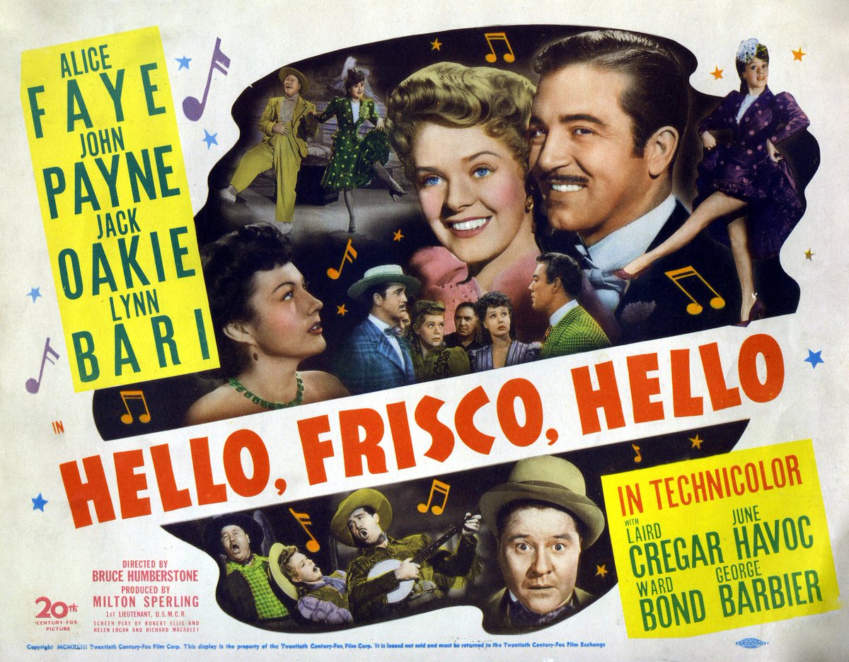 HELLO, FRISCO, HELLO (1943)