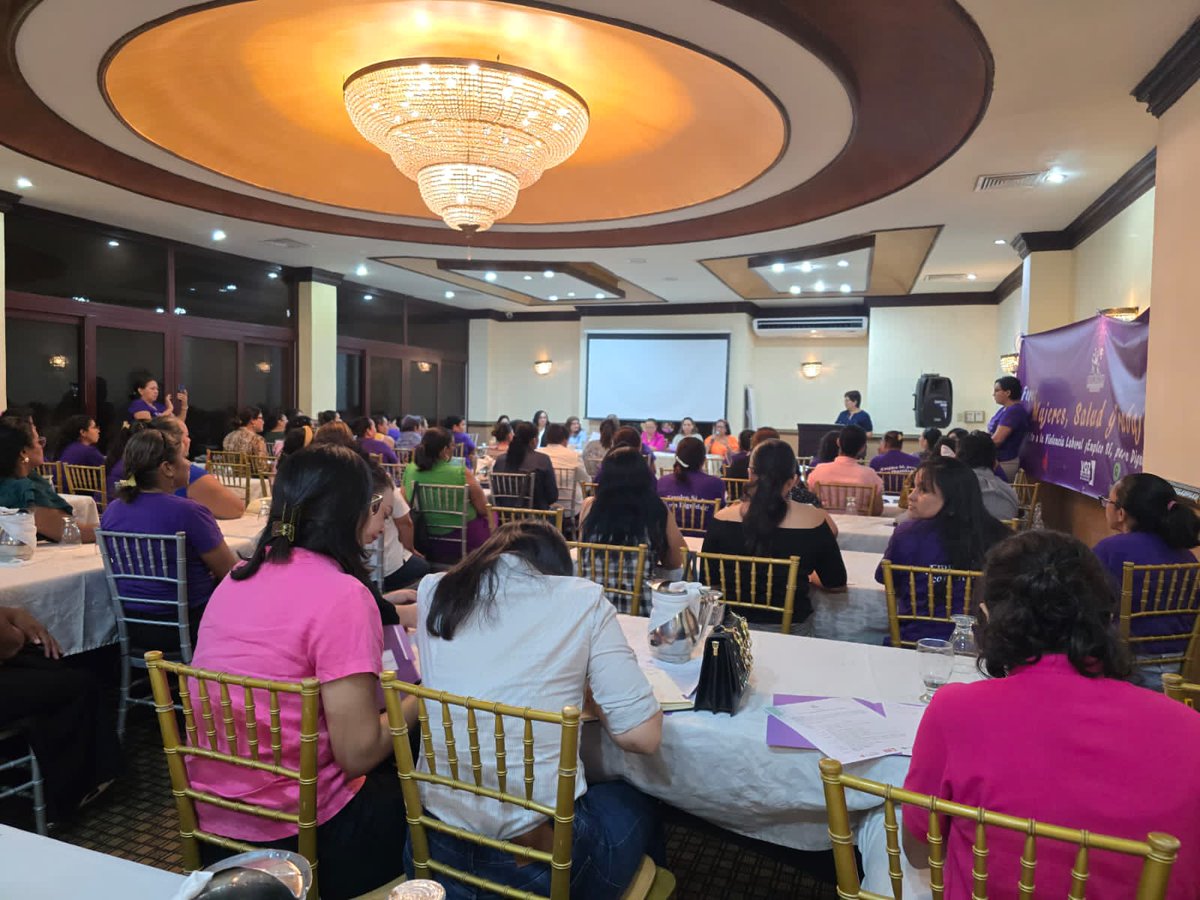 fotssieh's tweet photo. El día de ayer 23/05/2024 parte del equipo técnico de FOTSSIEH participo en el foro: MUJERES, SALUD Y TRABAJO, realizado por la CODEMUH  donde se analizó los derechos humanos de las mujeres, especialmente sus derechos laborales y la seguridad social https://t.co/MlGQlF6C1p