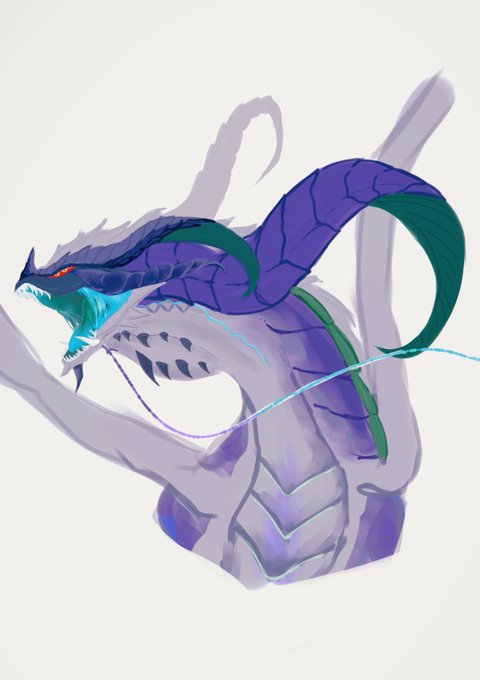 「eastern dragon sharp teeth」 illustration images(Latest)